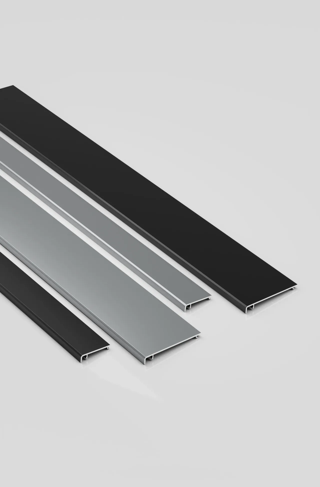 Aluminium skirting board RMS-A-20
