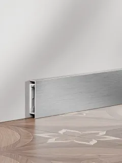 Classic clip-on skirting board RMS-A-01