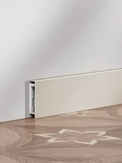 Classic clip-on skirting board RMS-A-01