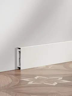 Classic clip-on skirting board RMS-A-01