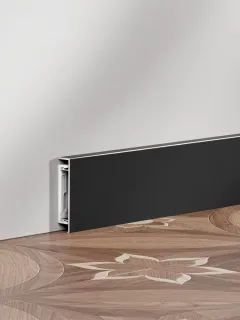 Classic clip-on skirting board RMS-A-01