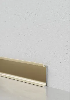 Rounded recessed skirting board RMS-A-04