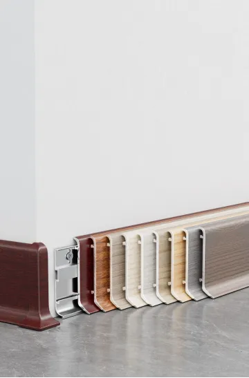 Wood-effect skirting board RMS-A-05N