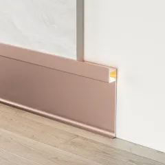 Straight skirting board with downlight RMS-A-08-15