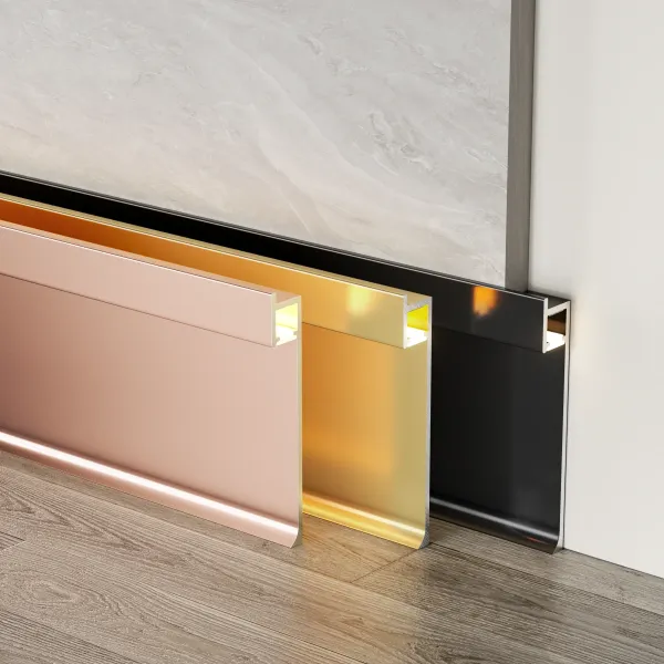 Straight skirting board with downlight RMS-A-08-15 Straight skirting board with downlight RMS-A-08-15