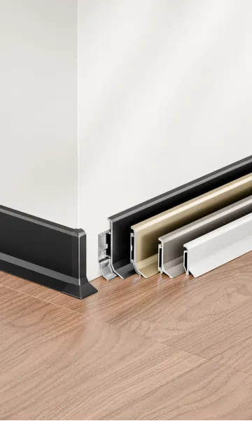 Diamond clip-on skirting board RMS-A-13