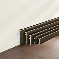 Stainless-steel skirting board RMS-A-17