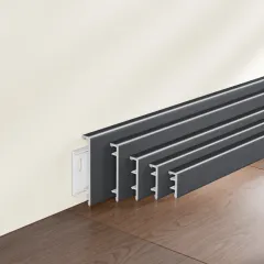 Stainless-steel skirting board RMS-A-17