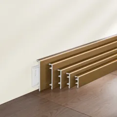 Stainless-steel skirting board RMS-A-17
