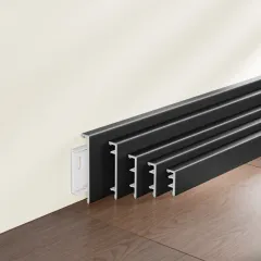 Stainless-steel skirting board RMS-A-17