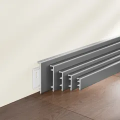 Stainless-steel skirting board RMS-A-17