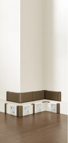Stainless-steel skirting board RMS-A-17