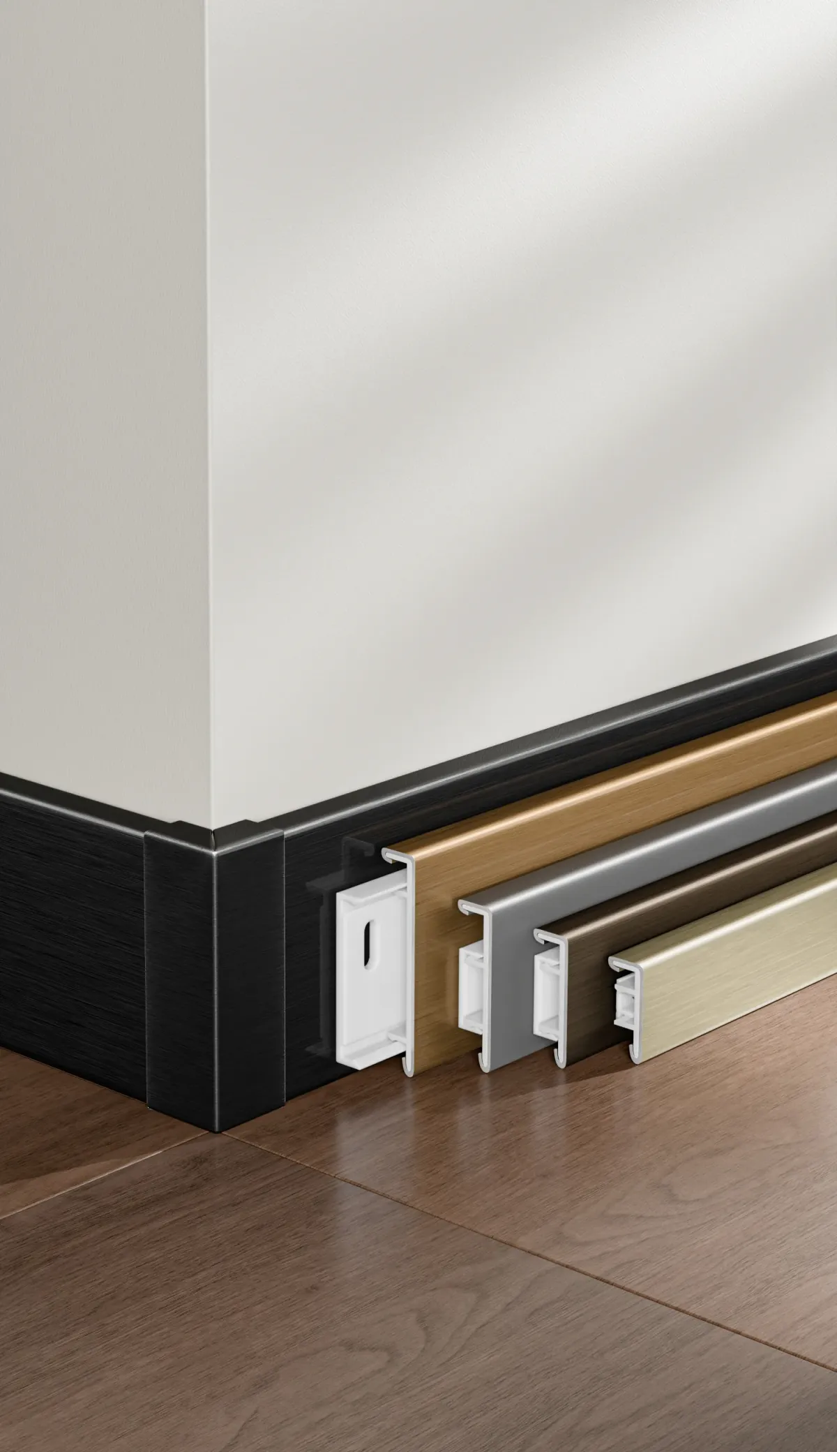 Stainless-steel skirting board RMS-A-17
