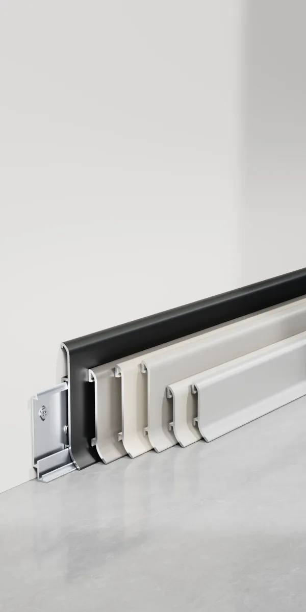 Double-layer clip-on skirting board RMS-A-33 Double-layer clip-on skirting board RMS-A-33