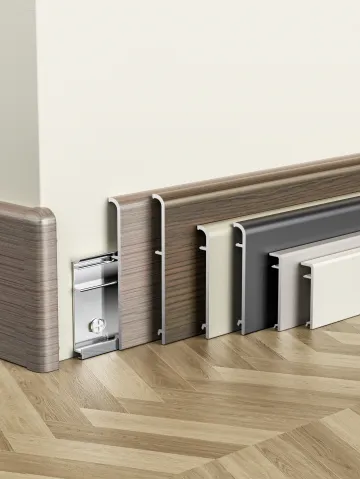 Rounded straight skirting board RMS-A-34
