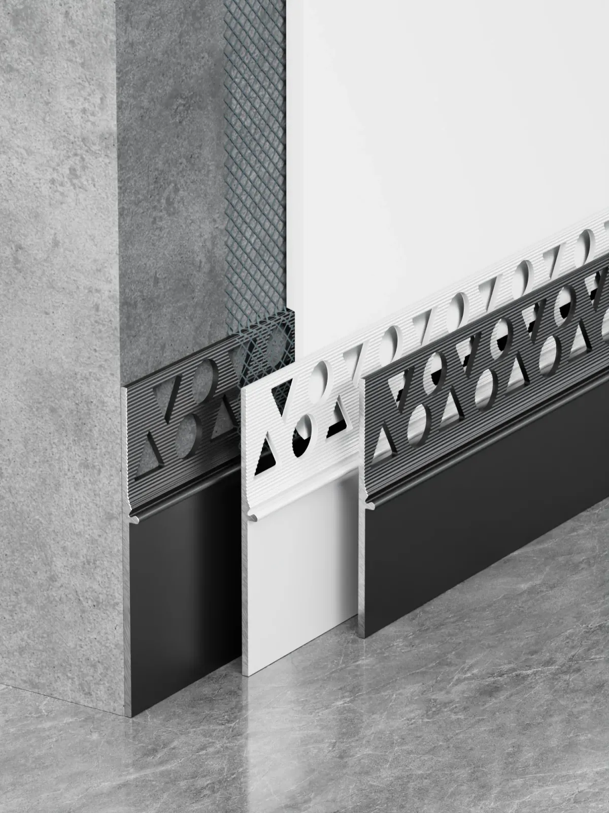 Flexible plaster-in profile RMS-A-37