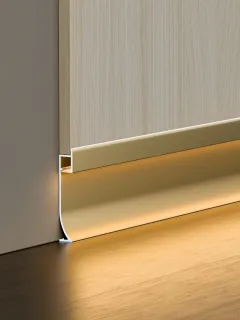 Illuminated skirting board for 9 mm panels RMS-A-41