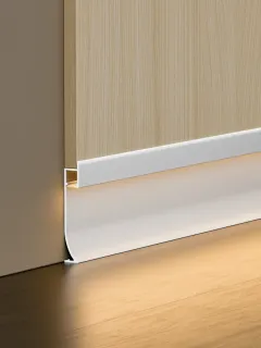 Illuminated skirting board for 9 mm panels RMS-A-41