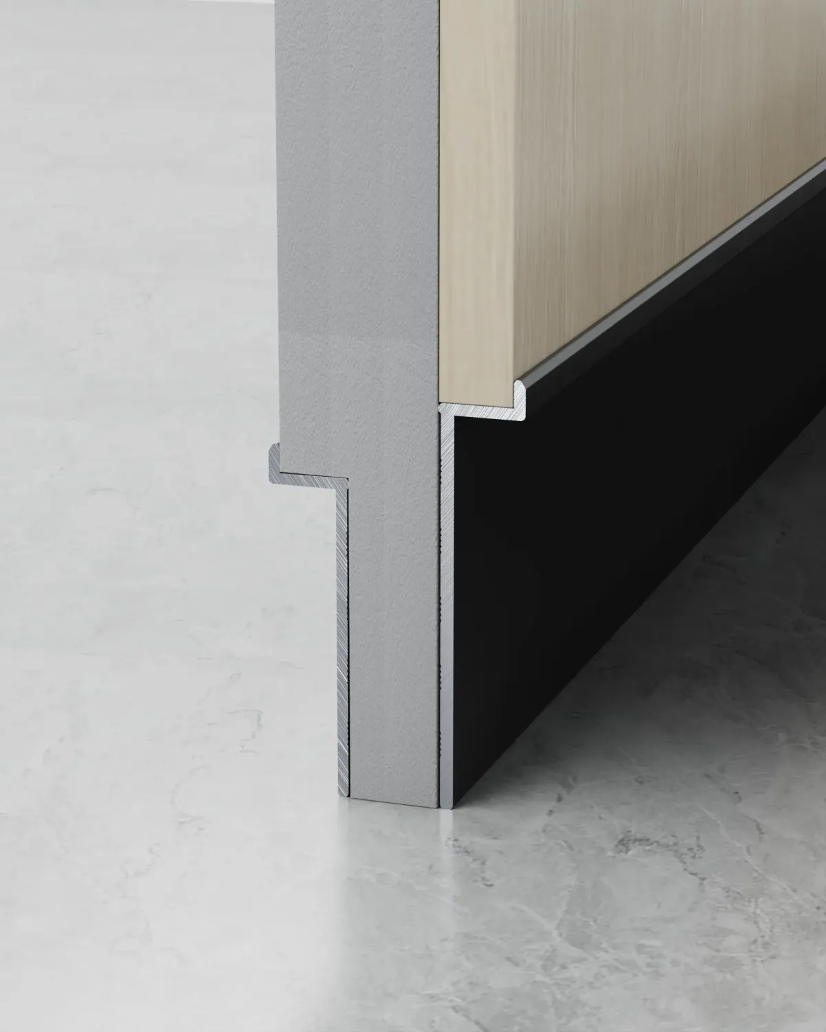 Recessed L-profile RMS-A-42